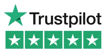 Trustpilot 5-star rating